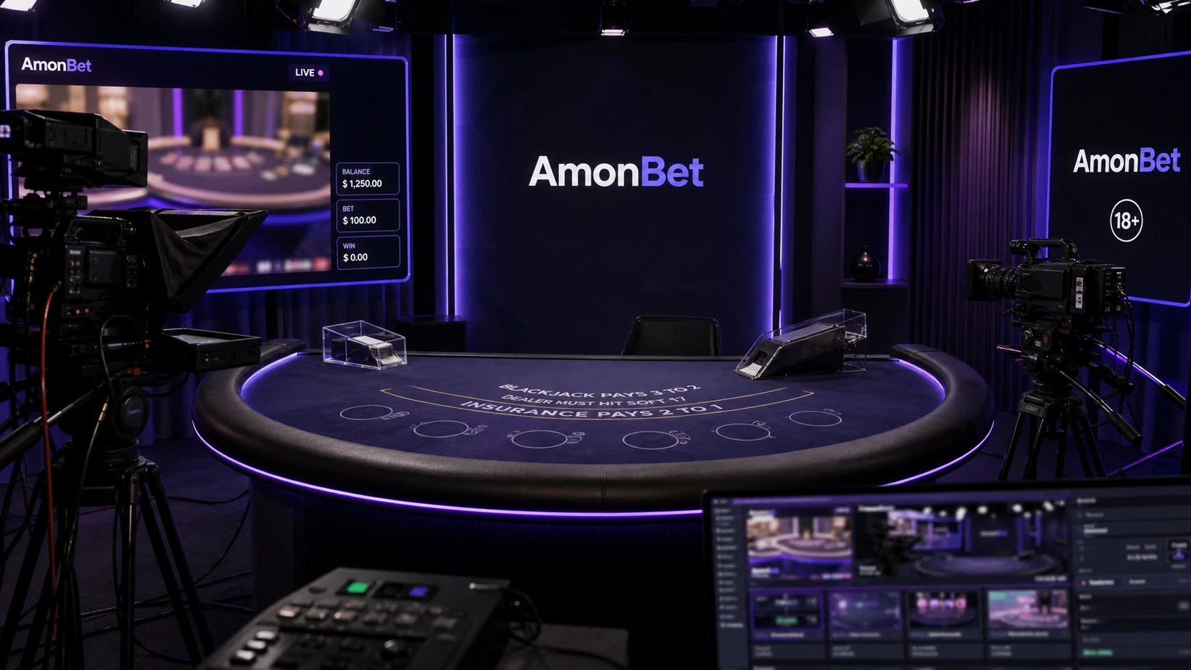 Was ist das AmonBet Live Casino?
